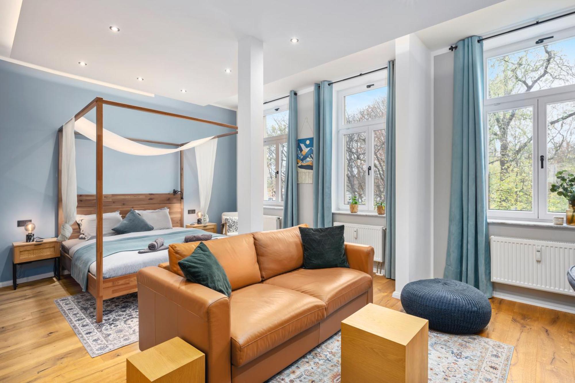 Edler Wohnraum Luxurioeses Stadtstudio Mit Balkon, Kaffeevollautomat & Klima ツウィッカウ エクステリア 写真